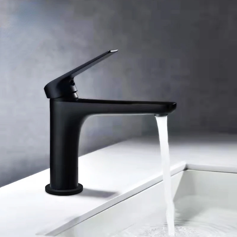 

Bathroom Faucets Basin Mixer Sink Faucet Gourmet Washbasin Taps Water Tap Hot Cold Crane Tapware Brass Chrome Matt Black