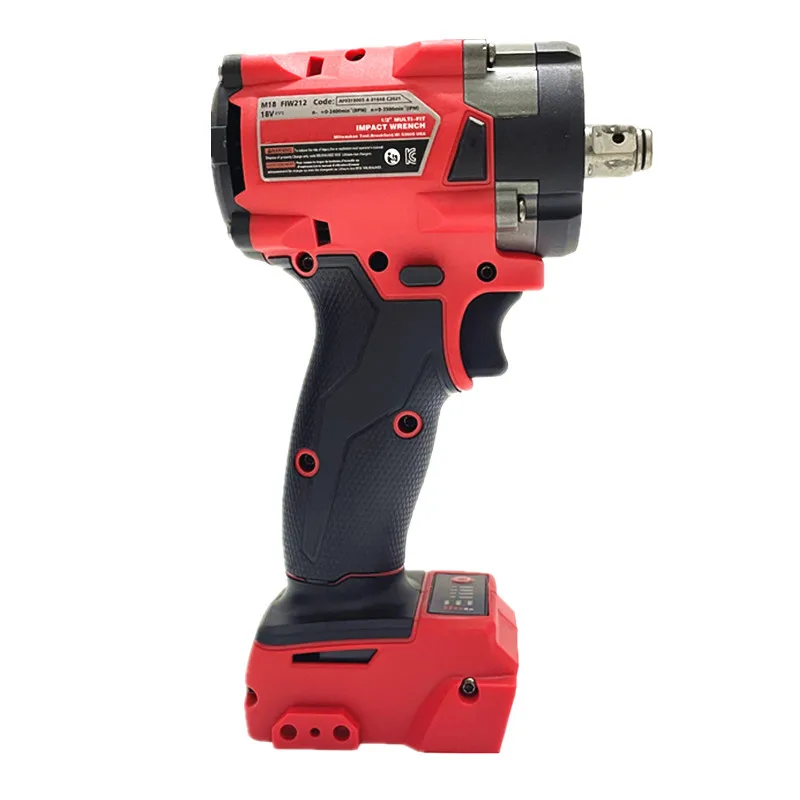 Compatible For Milwaukee 18V Battery Electric Cordless Wrench Brushless Screwdriver Impact Drill Power Tools Car Truck Repair 3