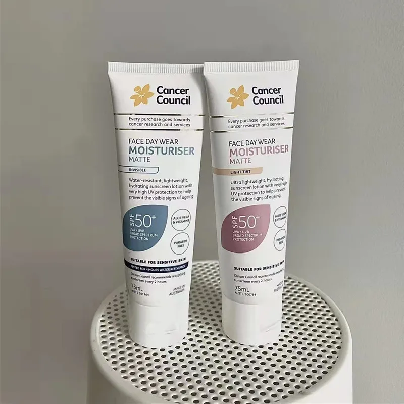 

75ml CancerCouncil Australia Sunscreen spf50 Beauty Women's Face Isolation Milk UV Protection Refreshing Non-greasy