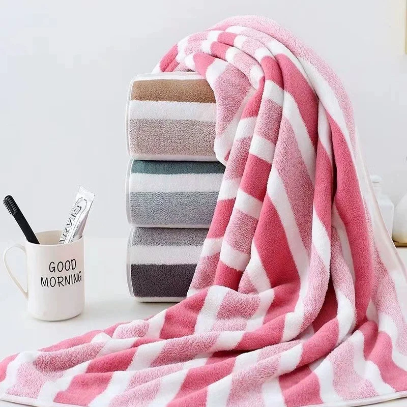 Home Bath Towels Men and Women Absorbent Comfortable Couple's Large Wrapping Towel