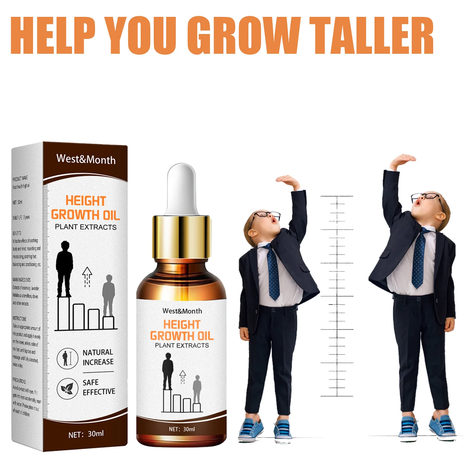 NaturalIncreaseHeightEssentialOilGrowTallerConditioningBody