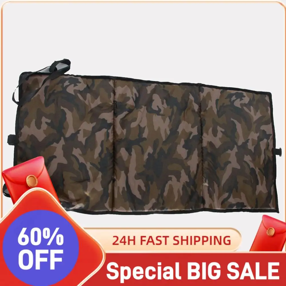 Tapis protection décrochage carpe professionnel - Équipement pêche pliable pour matériel extérieur