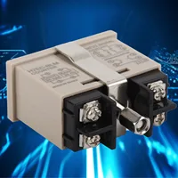 Compteur électronique numérique H7EC BLM, totalisateur électrique numérique sans entrée de tension avec écran LCD à 6 chiffres 2