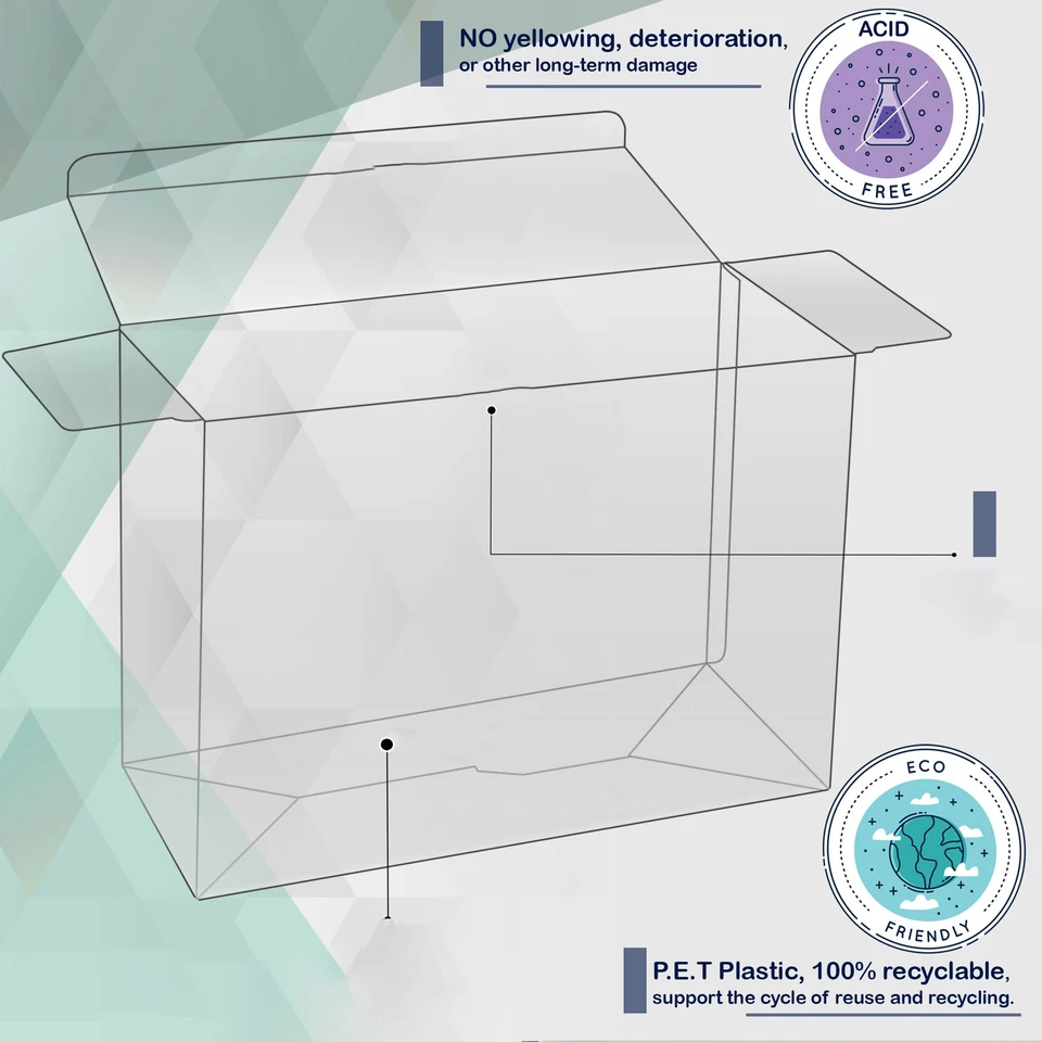 PACK 10 PROTECTORES PARA FUNKO POP DE 4 PULGADAS