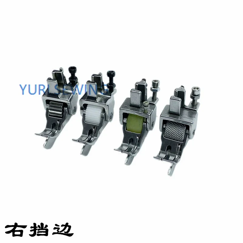 SP-18 롤러 노루발, 바퀴 달린 두꺼운 소재, 잠금 스티치 압력 발, 산업용 재봉틀 부품