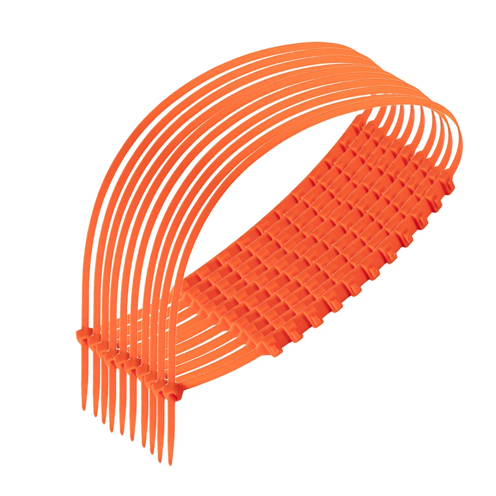 10Pcs Car Tire Chains Anti-Slip Auto Outdoor Snow Tire Anti Skid Chain Car Winter Tyres Wheels Snow Chains Emergency Accessories