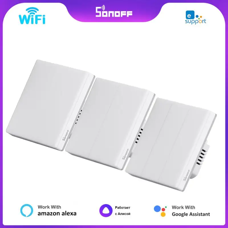 

Умный настенный выключатель SONOFF TX T5 с полным сенсорным управлением