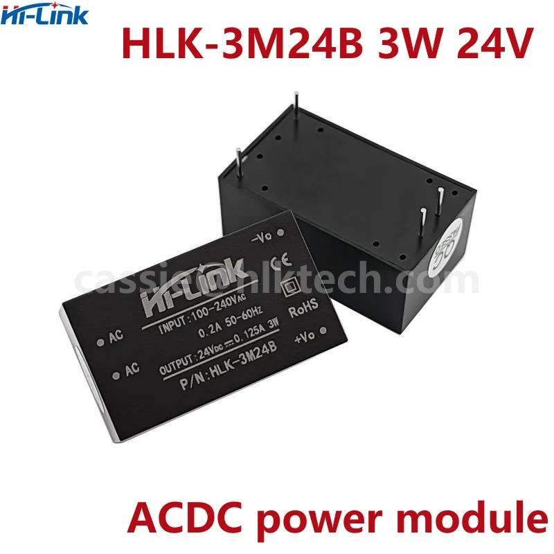 Power Adapter Power Supply Switching Power Supply HiLink HLK-3M03B 3M05B 3M09B 3M12B 3M15B 3M24B 3W 5V ACDC Converter Module 220V To 3.3V/9V/12V/15V Switching Power Supply Module