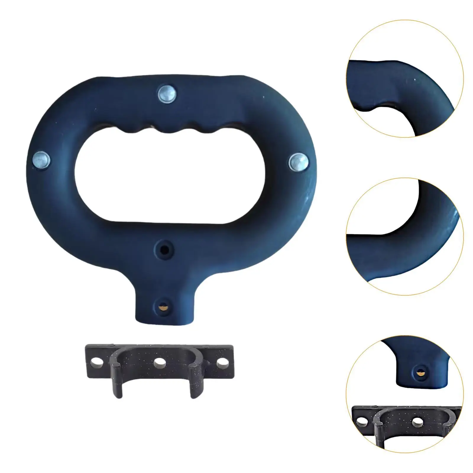 Wagon Cart Handle Replacement Accessory for Garden Shopping Trolley 6x5inch