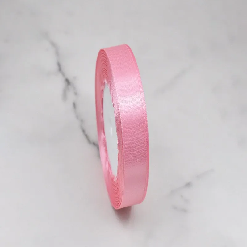 Nastro Rosa 1cm/2cm/2.5cm - Nastro Artigianale di Alta Qualità per Confezioni Regalo, Decorazioni Matrimoniali, Decorazioni Natalizie, Accessori per Capelli - immagine 6