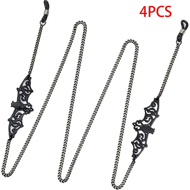 Elegant Bat Beads Eyewear Chain Necklace Strap