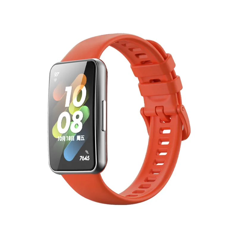 Silicone Strap For Huawei Band 8 Strap Accessories SmartWatch Replacement watchband Wristband correa bracelet for Huawei Band 8