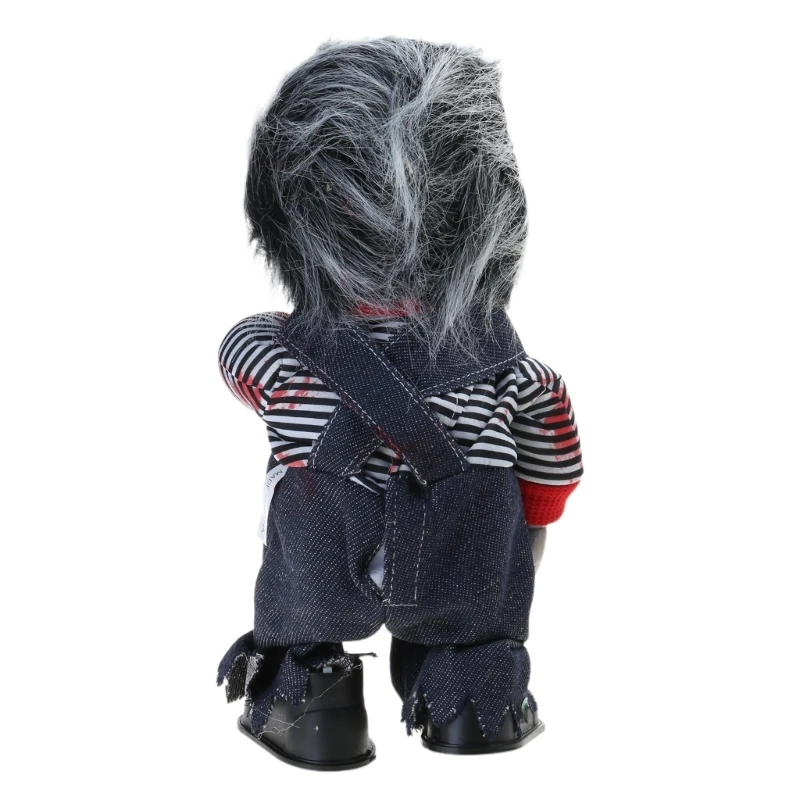 Electric Halloween Walking GhostDoll LED Home Ornament Party Decor