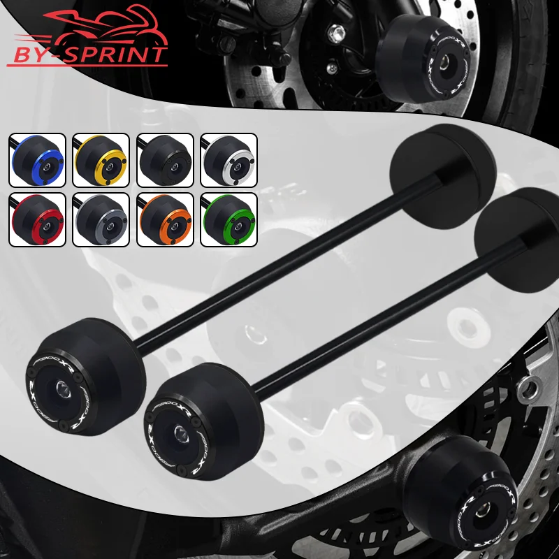 

Rear & Front Axle Fork Crash Sliders Wheel Protector Falling Protection For BMW F900XR F 900 XR 2019-2022 Motorbike Accessories