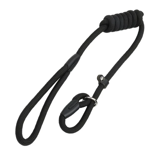Dog Slip Lead Leash Adjustable Pet Nylon Braided Traction Rope for