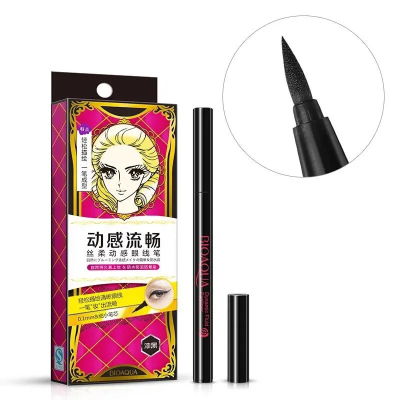 

1Pcs Eyeliner Liquid Pen Waterproof Long Lasting Quick Drying Smooth Makeup Beauty Matte Eyeliner Stamp Eye Pencil косметика