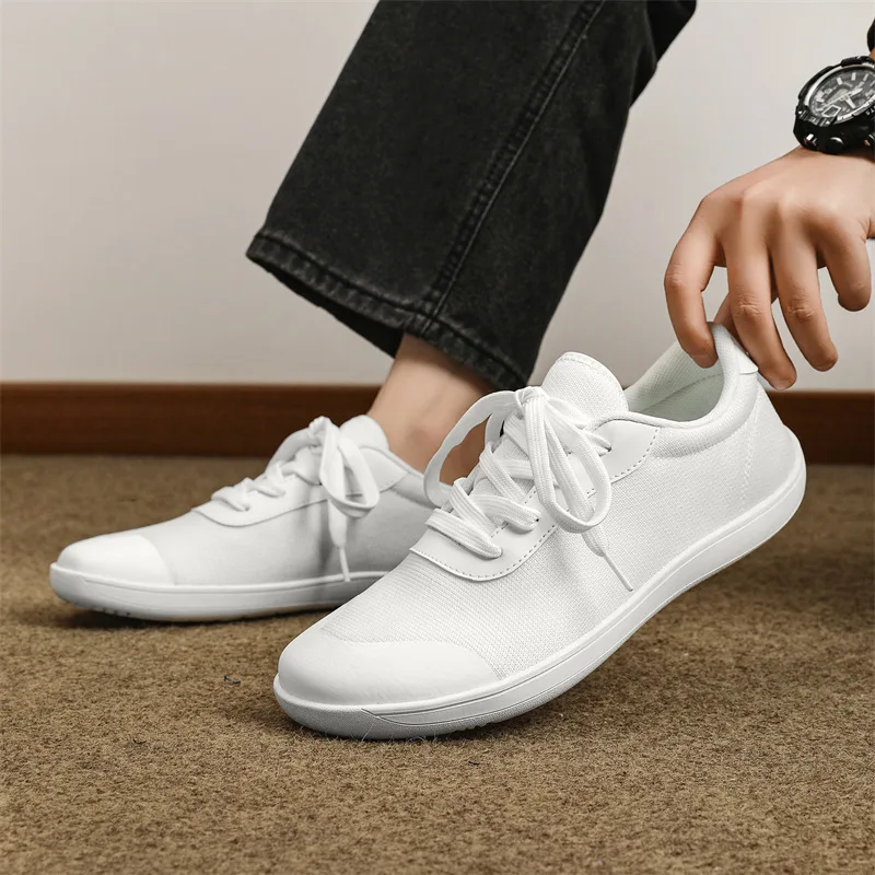 Large Size Mesh Casual Shoes Men's and Women's Wide Version Sneakers Casual Running Sneakers Breathable Soft Lightweight 2