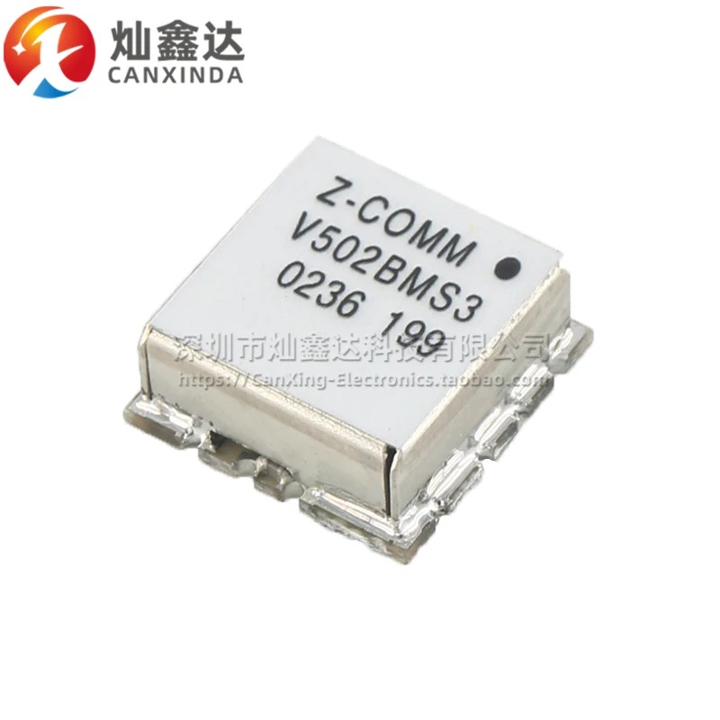 1PCS/ V502BMS3 imported SMD VCO crystal frequency 700-1400MHZ 800M high frequency voltage controlled oscillator
