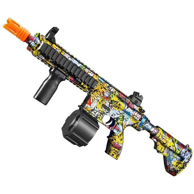 Armas de brinquedo para crianças rifle CS jogos de tiro elétricos seguros e  divertidos AR15 kits de modelos de plástico
