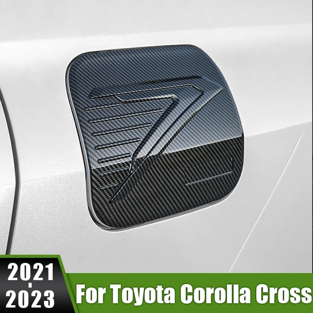 Make a Statement with the For Toyota Corolla Cross XG10 2021-2023 Hybrid Car Gas Fuel Tank Panel Trim Cover Oil Cap Filler Decoration Accessories