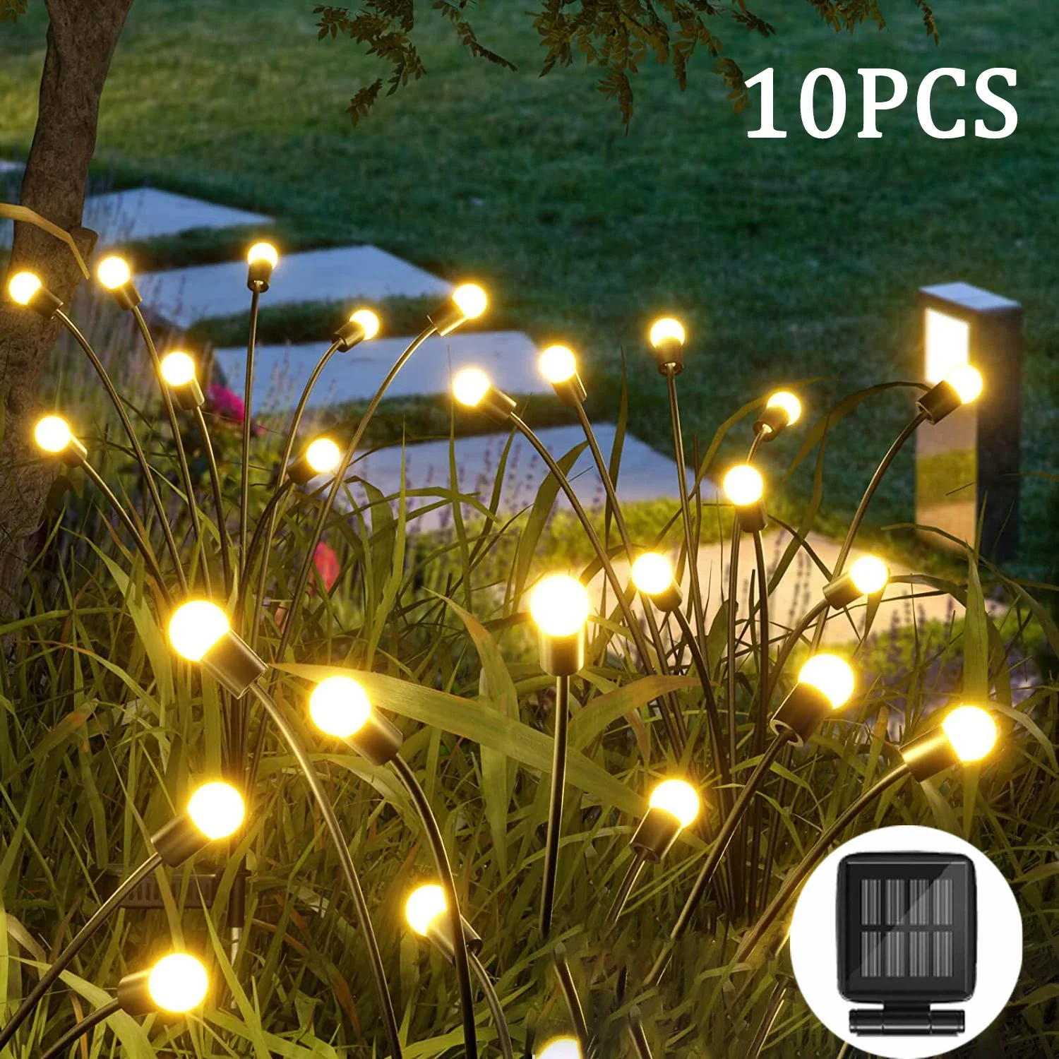 Lumières Solaires Pour L'extérieur, Lumières Extérieures Solaires Lumières  De Jardin Lumières De Noël Lumières Solaires Pour Maison Lumières Solaires  Extérieures Imperméables 8 Modes D'éclairage Éclairage Extérieur  60/150/200led Lumières Solaires