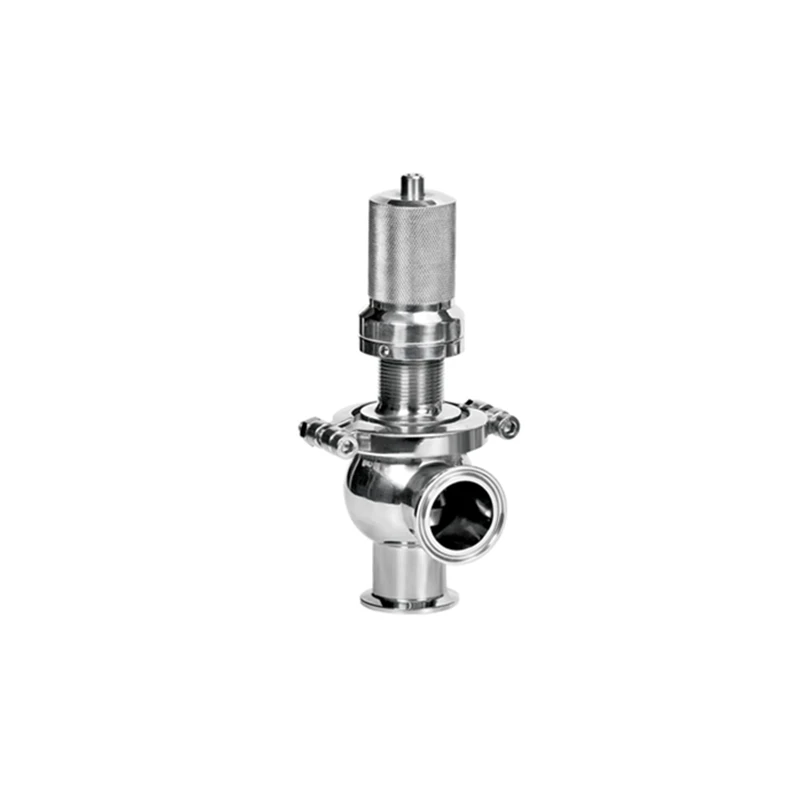

DONJOY food grade stainless steel high clean pressure relief valve sanitary safety valve for tank