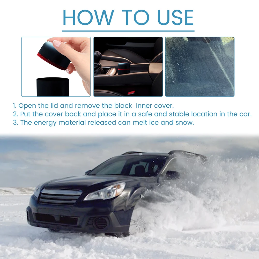 Electromagnetic Car Snow Removal Device Antifreeze Snow Removal Instrument Solar Car Snow Remover Defroster Windshield De Icer - 34