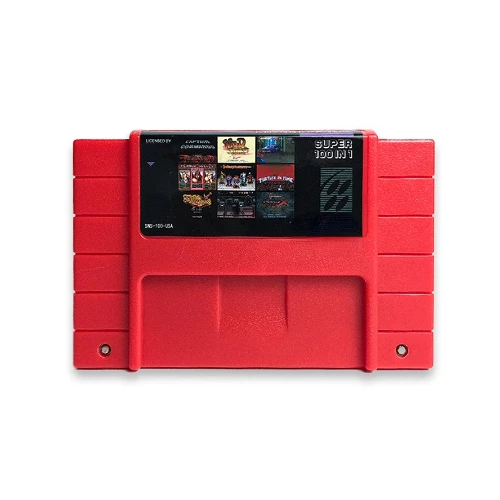 Super 100 in 16 Bit Game Cartridge forSNES Console Family Fun