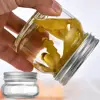 with Regular Mouth Lids Mason Jars with Sliver Lids Reusable Recyclable Microwave Safe Glass Canning Jars Food Grade 1
