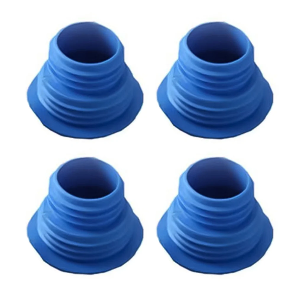 4PCS Drain Pipe Hose Seal Sewer Pipe Plug Deodorant Silicone For Washing Machine Hose Extended Drain Seal Bathroom Accessories