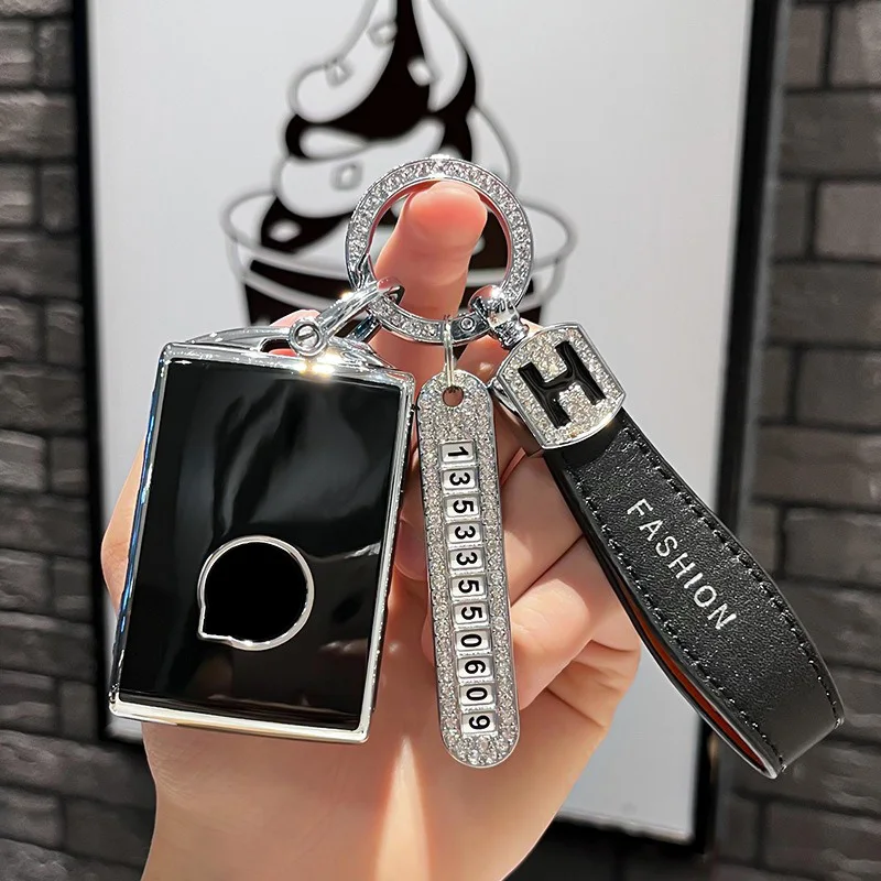 Luxurious TPU Car Key Fob Case in Sleek Design