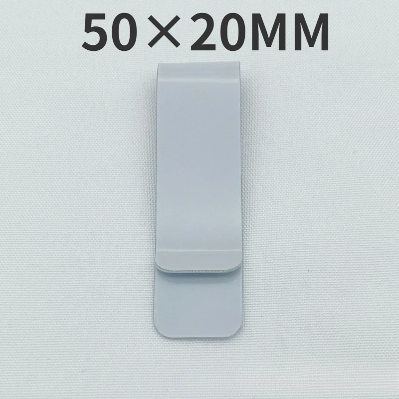 Stainless Steel Money Clip Front View