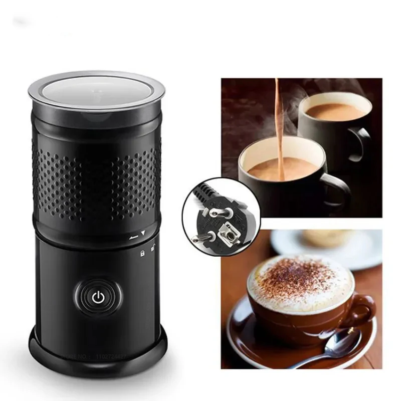 Automatic Milk Frother Electric Cold/hot Milk Steamer Cappuccino Machine  Milk Foamer Frothing Stainless Steel Home Appliances - Milk Frothers -  AliExpress