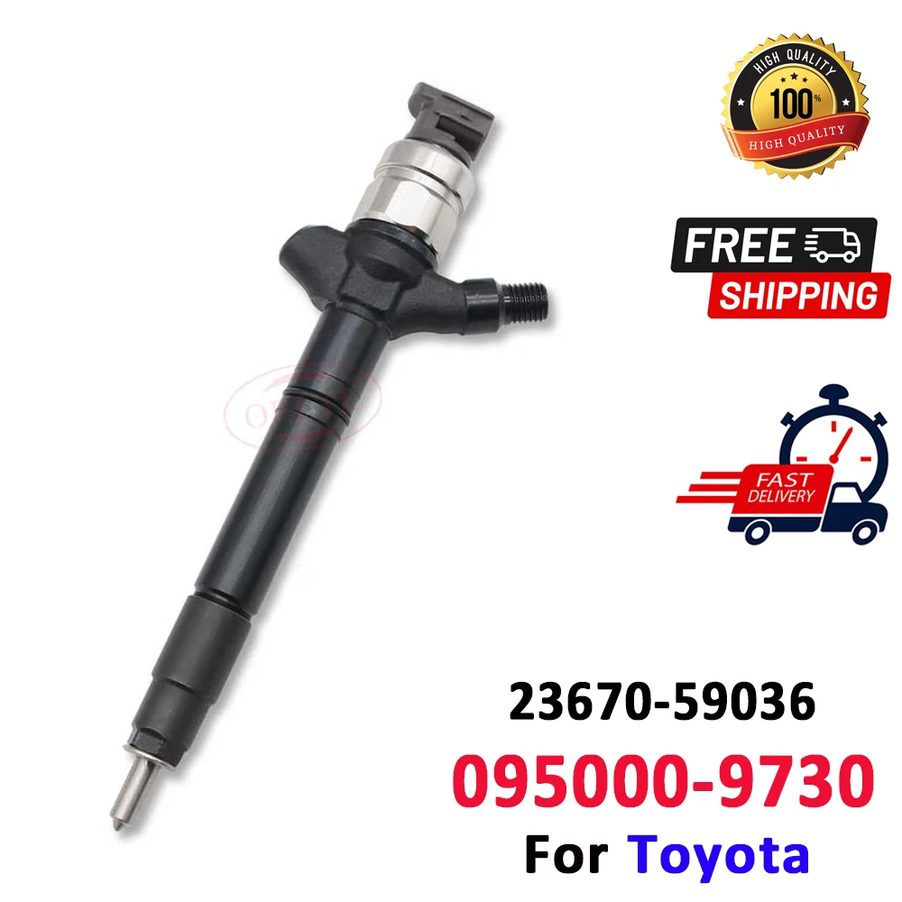 

ORLTL 095000-9730 Diesel Injector Nozzle 095000-9731 Fuel Injection Sprayer for TOYOTA LANDCRUISER V8 1VD-FTV 23670-59036