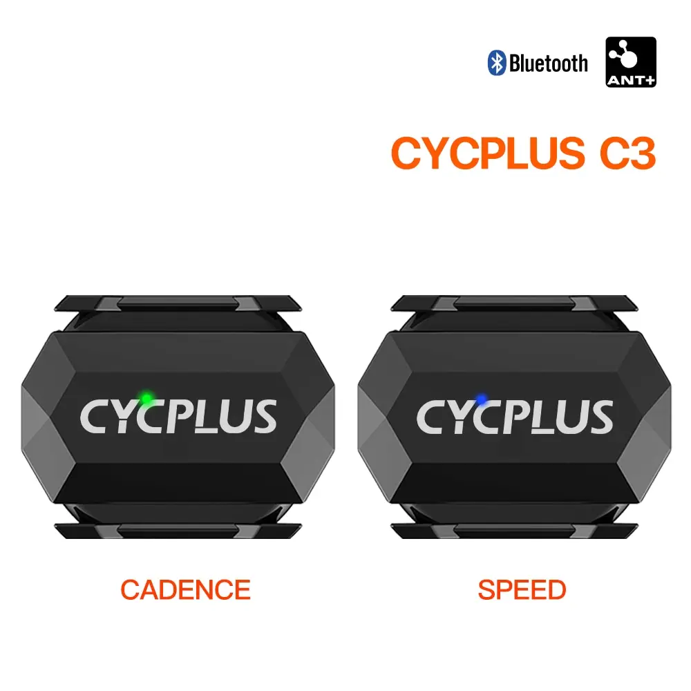 Bike Computer CYCPLUS Cadence Speed Dual Sensor Cycling Bicycle Accessories ANT+ BLE 5.0 Speedometer for XOSS Strava