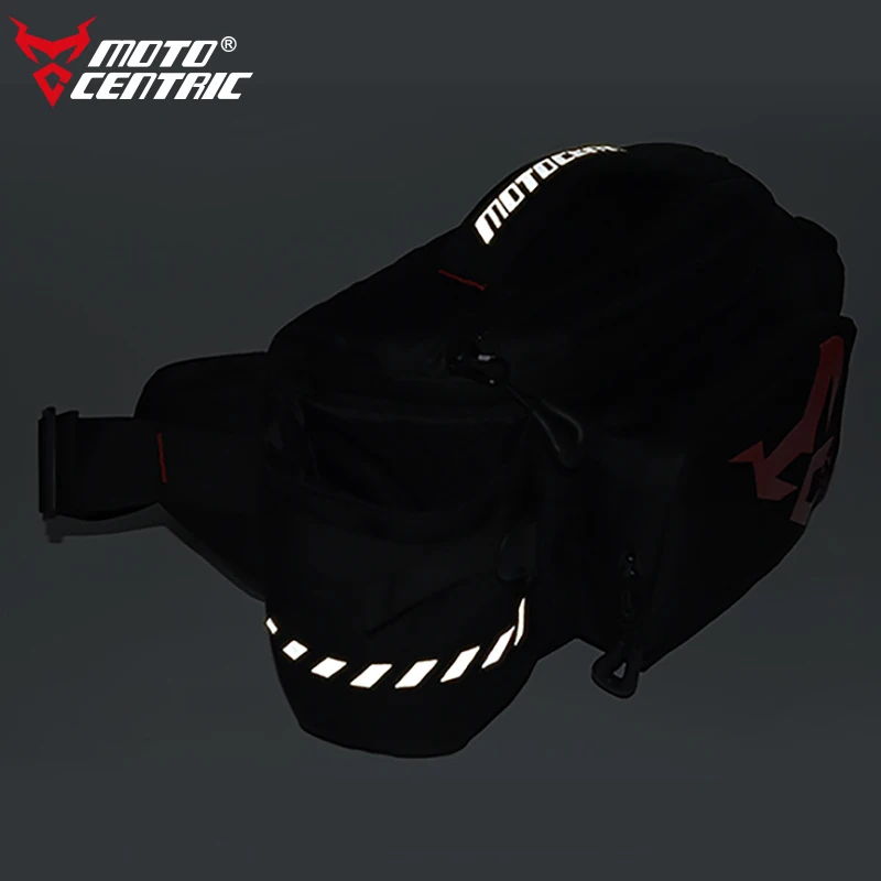 Unisex Waterproof Motorcycle Waist & Leg Bag with Multiple Pockets