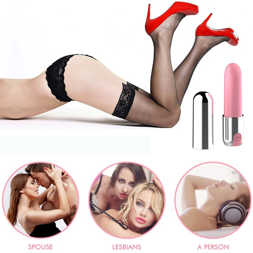 Mini Women Lipsticks Vibrator Electric Vibrating Bullet Jump Egg Waterproof Bullet Clitoris Stimulator Massage Sex Toy For Women