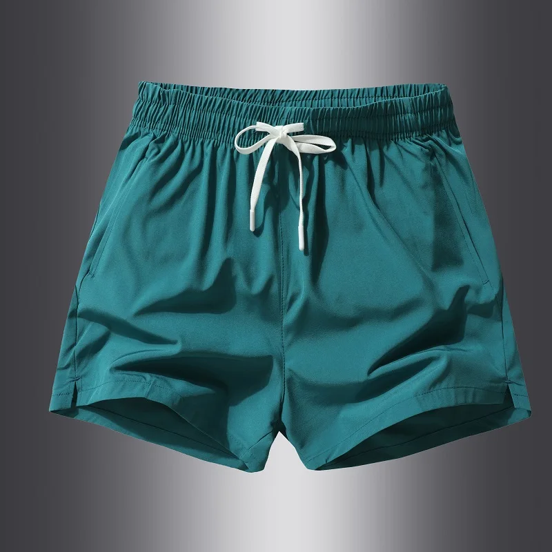 

Summer Men's Casual Shorts Hawaiian Fashion Loose Straight Camouflage Printed Elastic Waist Ice Silk Quick-Drying Pants XS-4XL