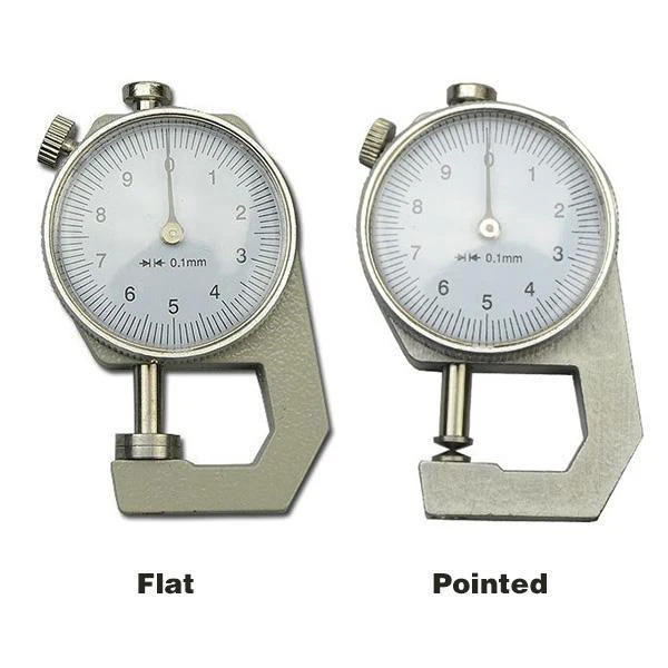 Digital Thickness Gauge with High-Resolution High Precision Gauge for Inch Paper Film Fabric