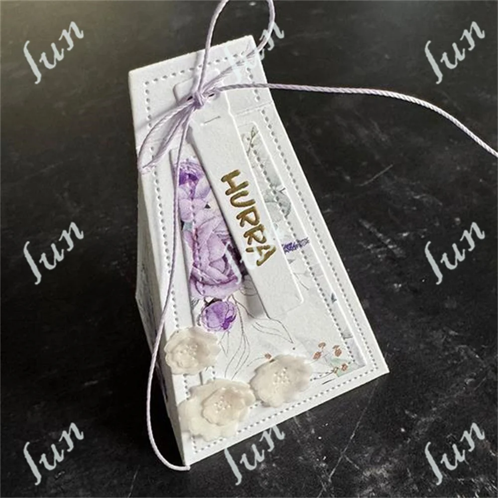Cute Rabbits Easter Tag Texts New Metal Cutting Dies Decoration Scrapbooking for DIY Paper Card Album Mould Craft Supplies