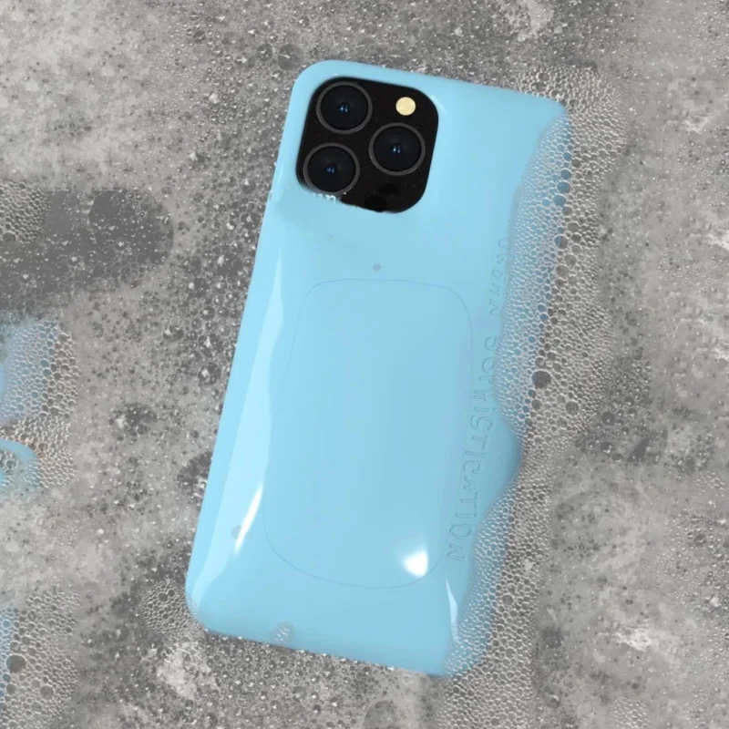 INS الكورية لون الحلوى الصابون رسالة لامعة جراب ها...