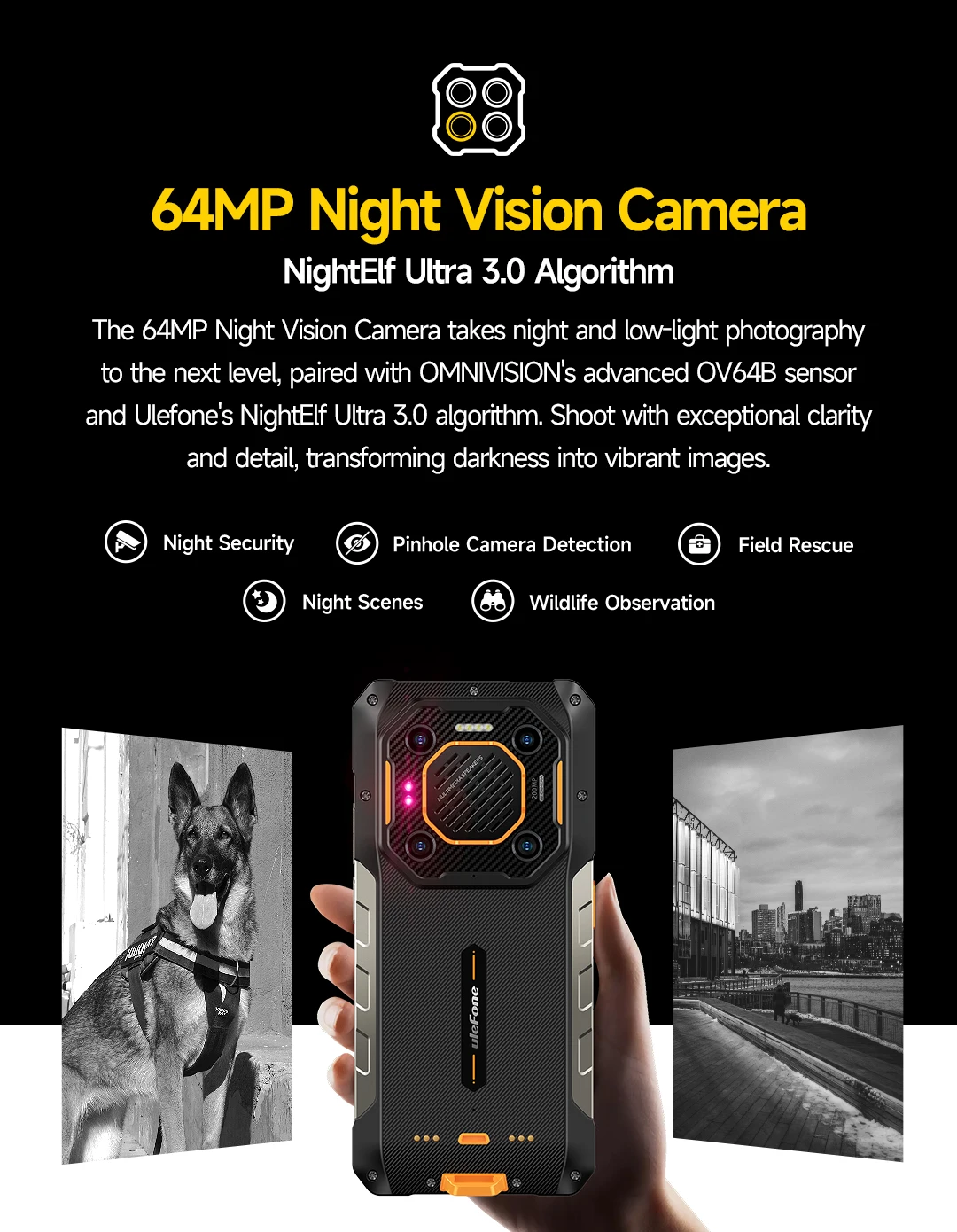 【New】Ulefone Armor 26 Ultra 5G Rugged Waterproof Smartphone 120W 15600mAh 200MP+64MP Smartphone Up to 24GB+512GB NFC