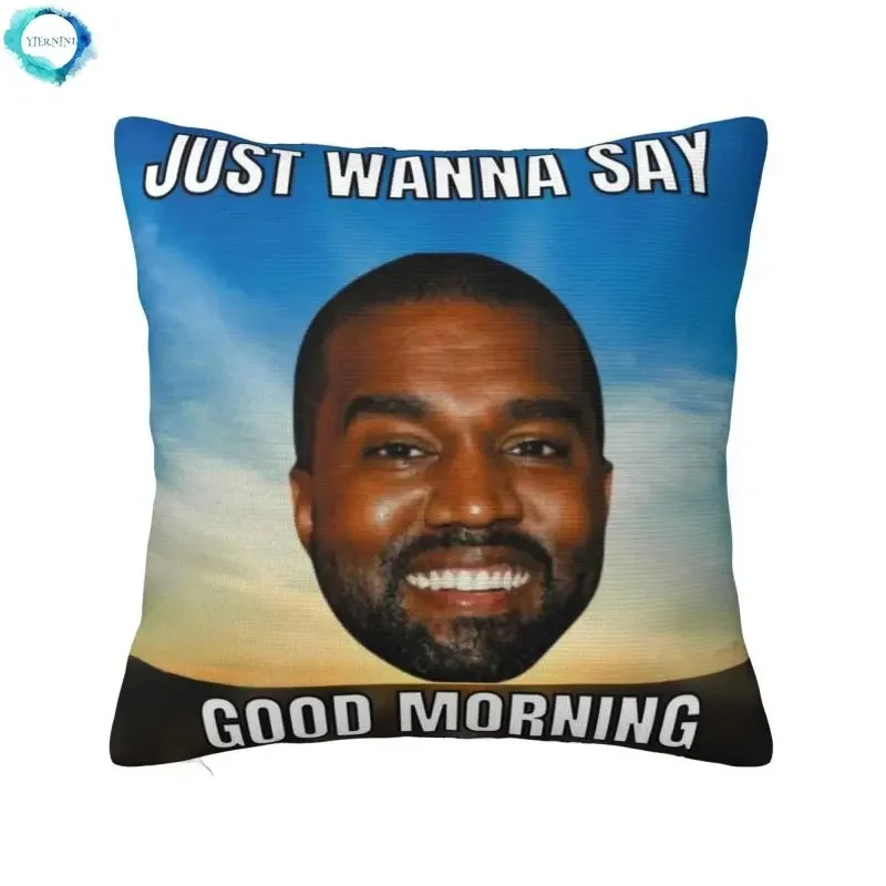 FunnyKanyeWestMemeCushionCovers40x40cmSoftThrowPillowCasefor