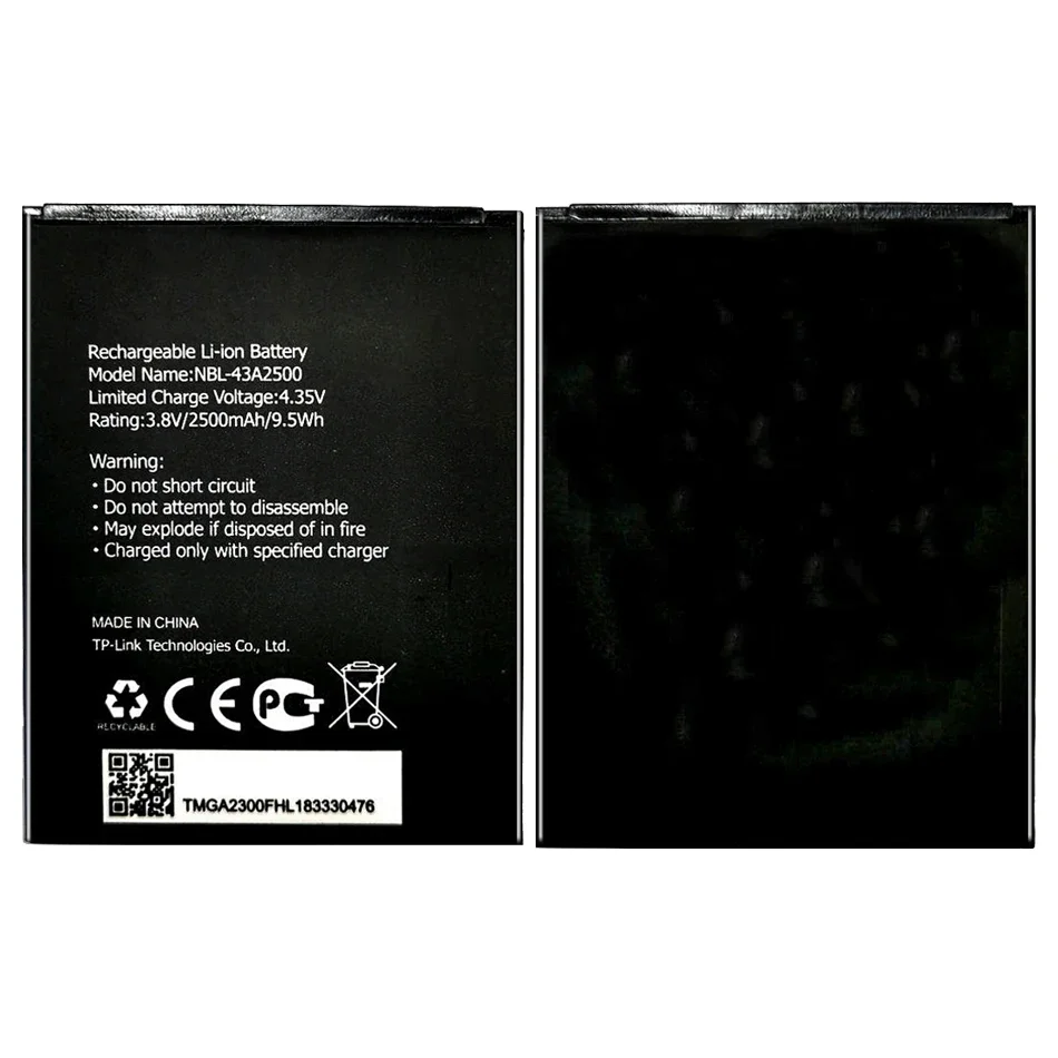 

NBL-43A2500 NBL 43A250 0 Аккумулятор для TP-Link Neffos C7S TP7051A TP7051C мобильный телефон аккумулятор