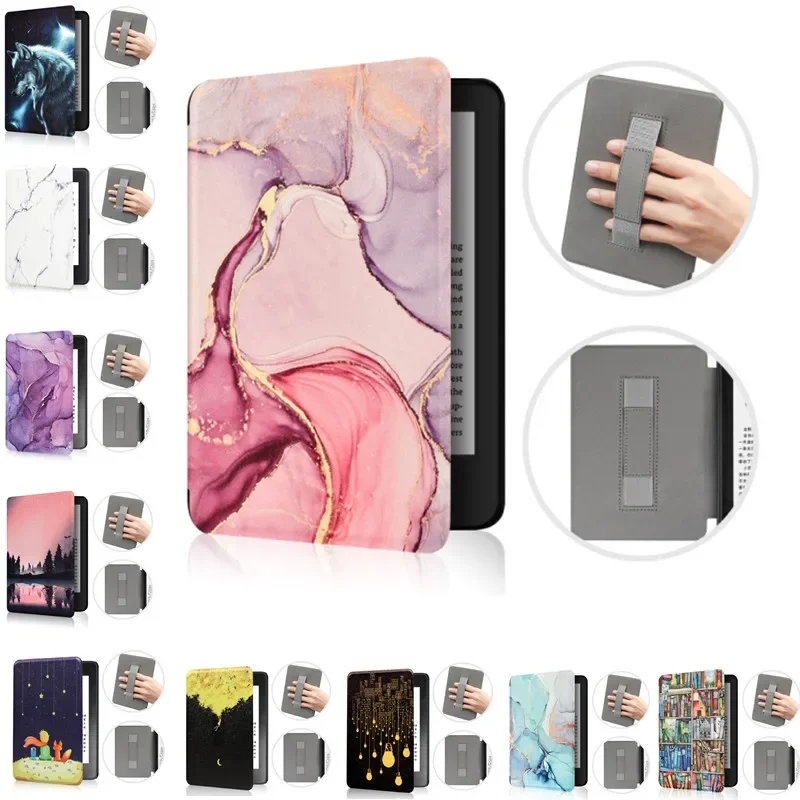 Stampa Custodia Magnetica Per 2021 Kindle Paperwhite 5 11A Generazione 6.8 M2L3Ek Signature Edition Kindle 2022 11Th 10Th Smart Cover