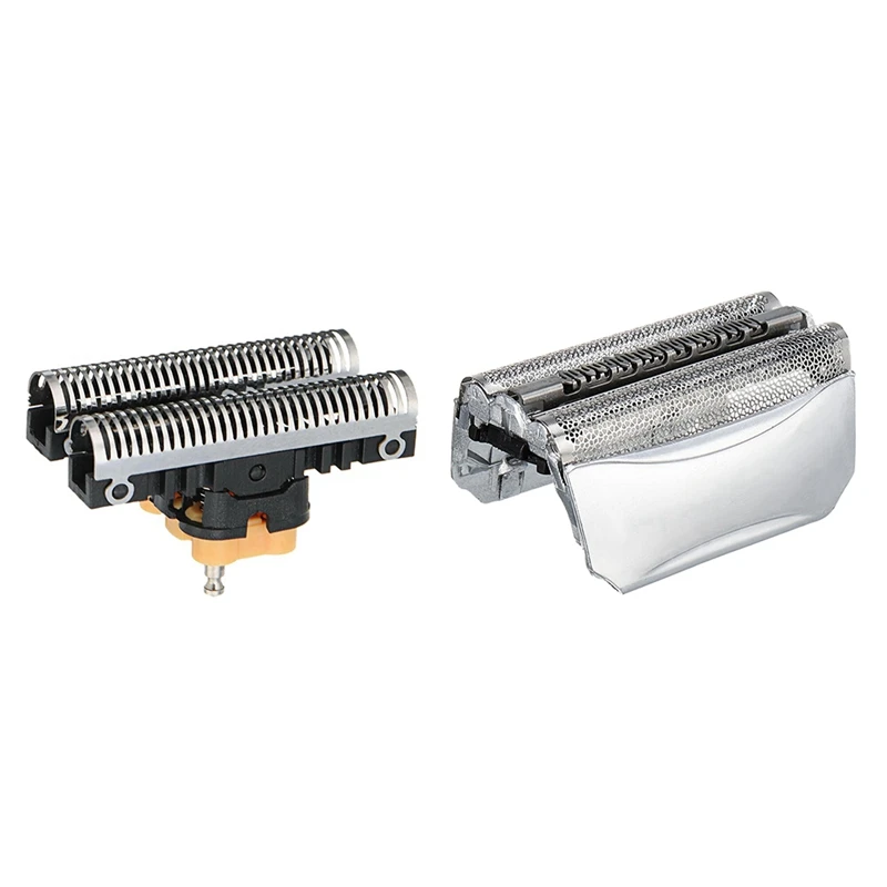 

HOT!1 Pcs Shaving Head Razor Head Replacement Kit & 1 Pcs Replacement Shaver Foil Head