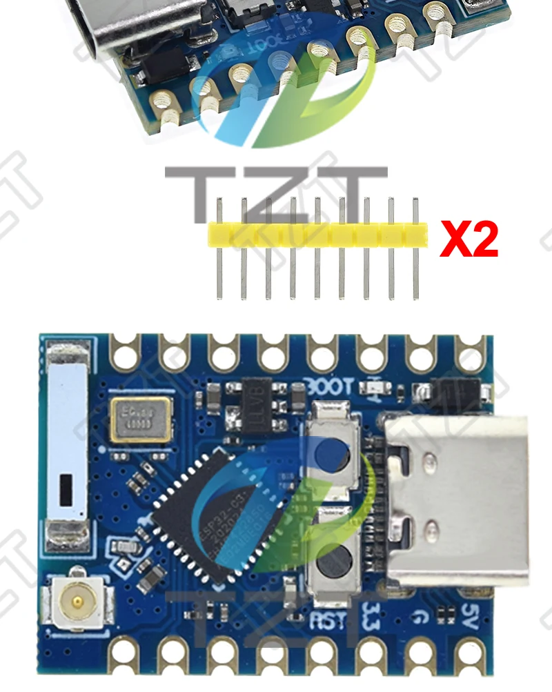 TZT ESP32-C3 Pro Mini-Entwicklungsboard WiFi Bluetooth Ultrakleine Größe ESP8266 ESP32 C3 ESP 32 für Arduino – Detail 6