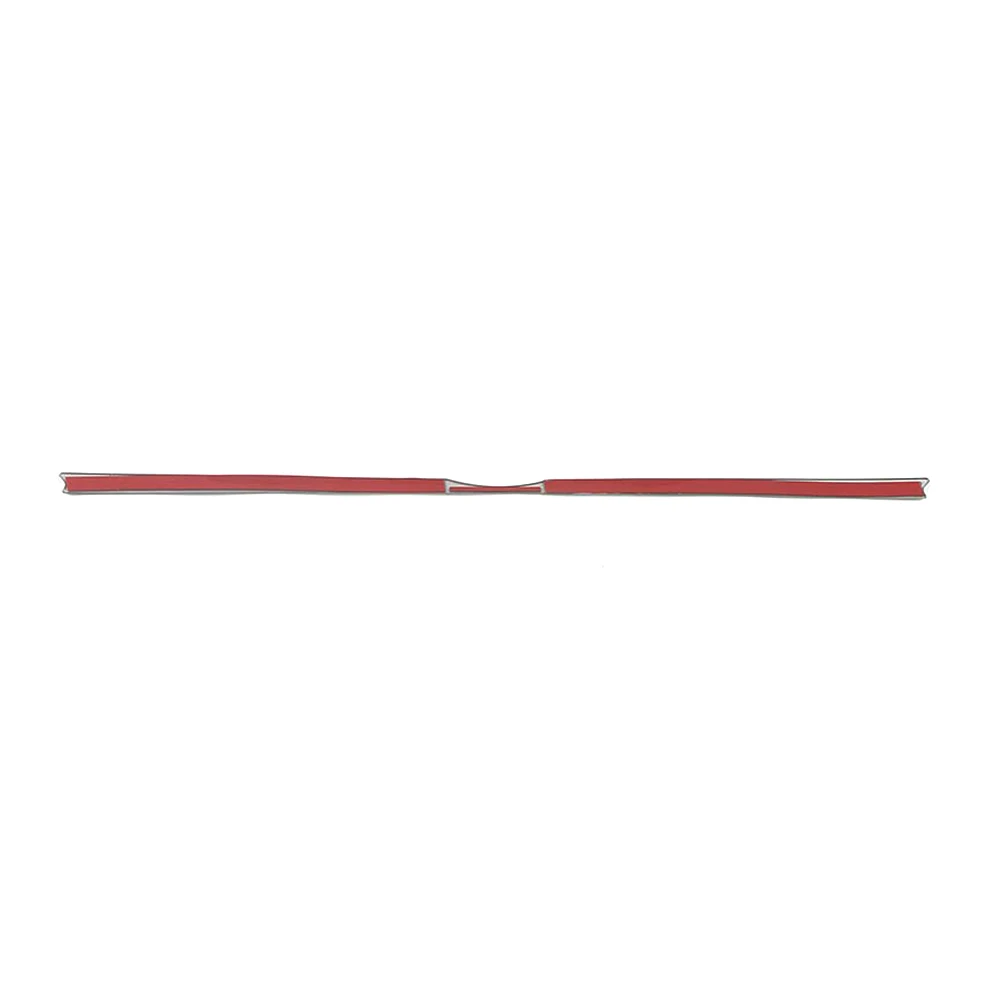 For Toyota Highlander XU70 2022 Chrome Styling Car Rear Trunk Cover Trim Molding Tailgate Door Strip Garnish Stainle