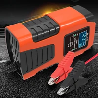 Smart Battery Charger 6V 12V 2A Digital Car Battery Charger Multiple Protection Digital Battery Maintainer for Lead-Acid GEL AGM 3