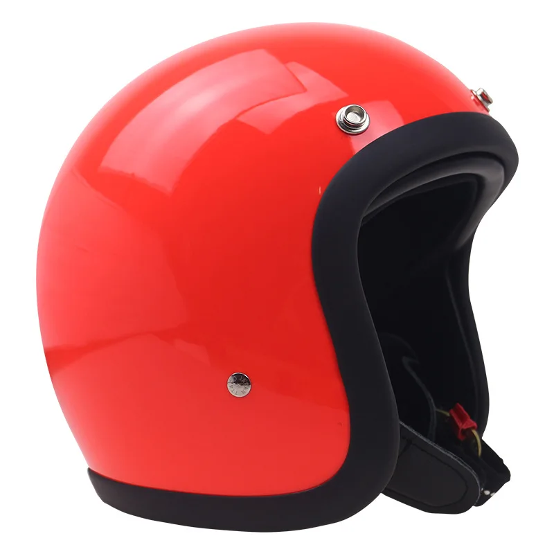 Tt & Cocascos Casco Moto Open Face Jet Retro 500Tx Fibra Di Vetro Casco Moto Vespa Moto Jet Scooter Capacete De Moto